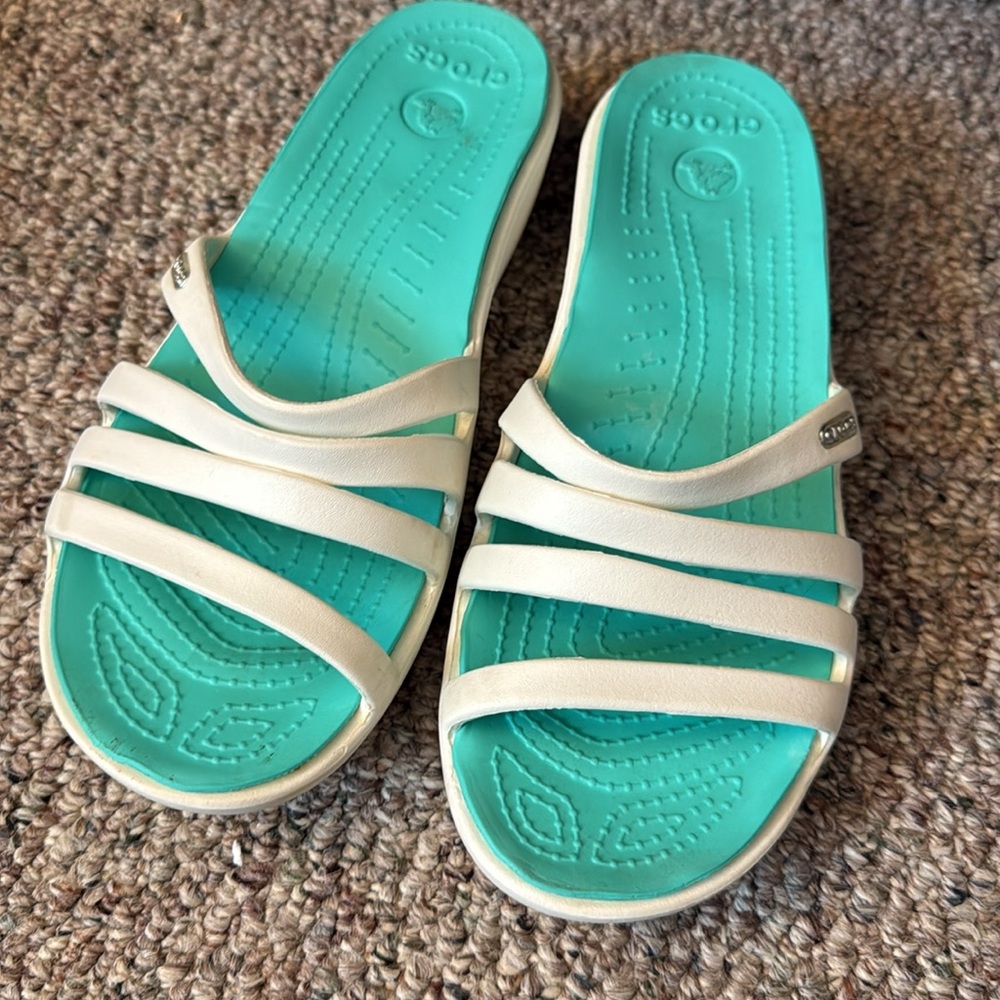 Croc sandals